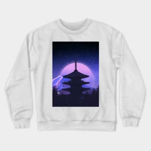 Fuji vaporwave Crewneck Sweatshirt